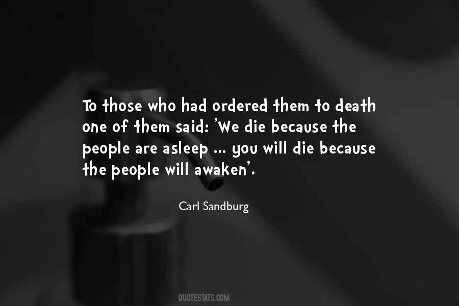 Sandburg Quotes #262374