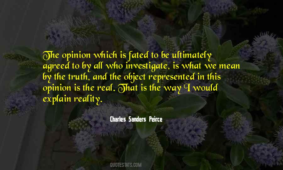 Sanders Peirce Quotes #1737048 Sanders Peirce Quotes #1737048