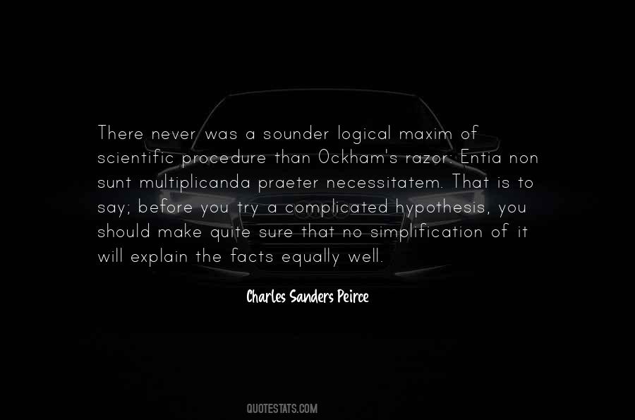 Sanders Peirce Quotes #1750043 Sanders Peirce Quotes #1750043