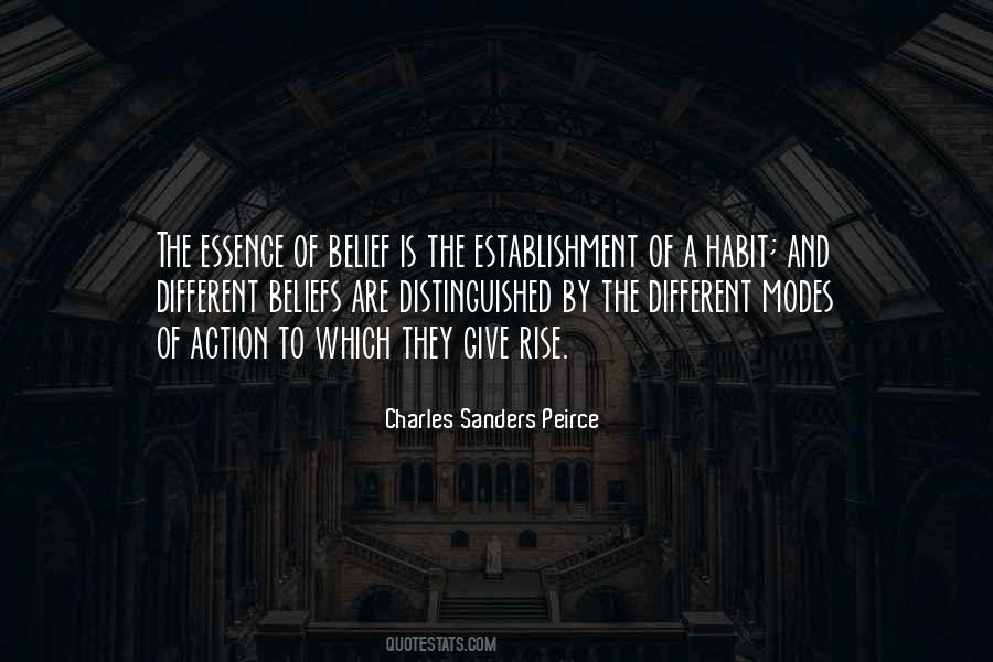 Sanders Peirce Quotes #190045