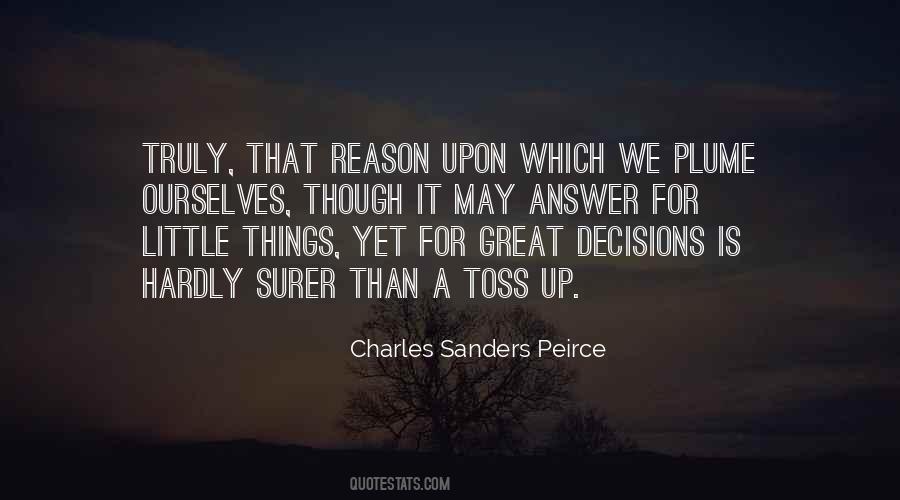 Sanders Peirce Quotes #999503 Sanders Peirce Quotes #999503
