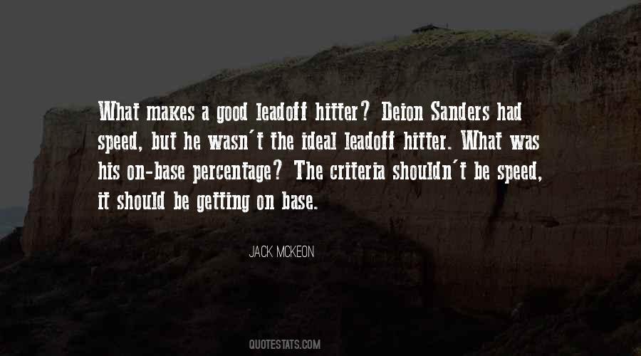 Sanders Quotes #140024