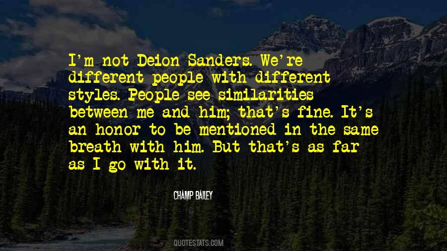 Sanders Quotes #1684363
