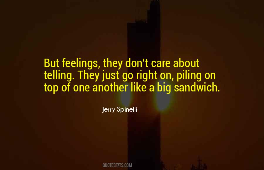 Sandwich Quotes #34430