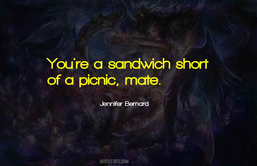 Sandwich Quotes #384614