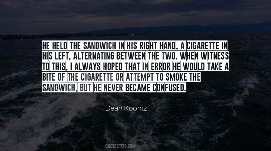 Sandwich Quotes #69169
