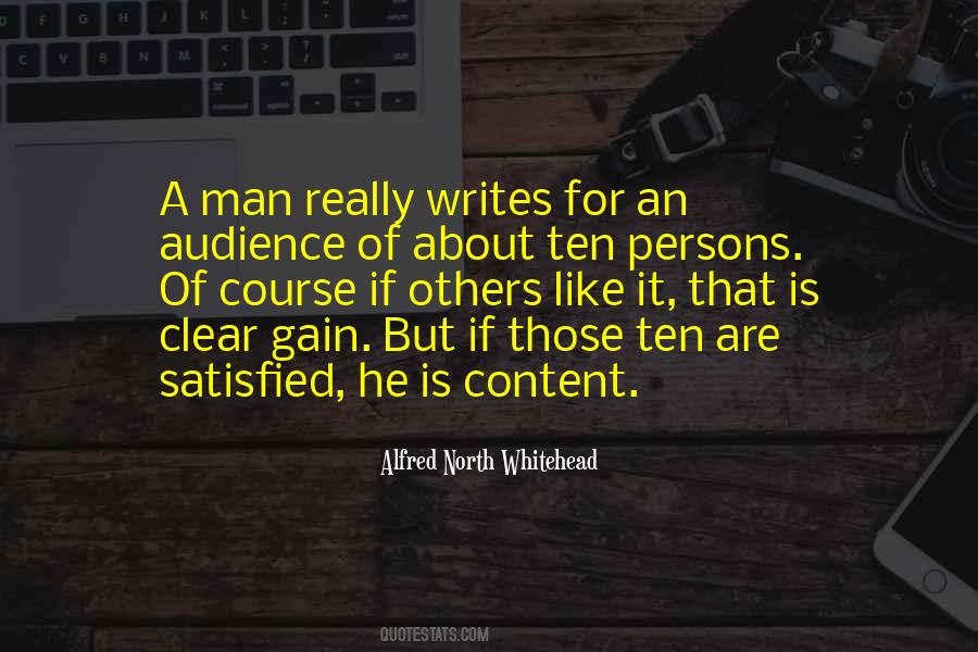 Quotes About Audience Writing #111239