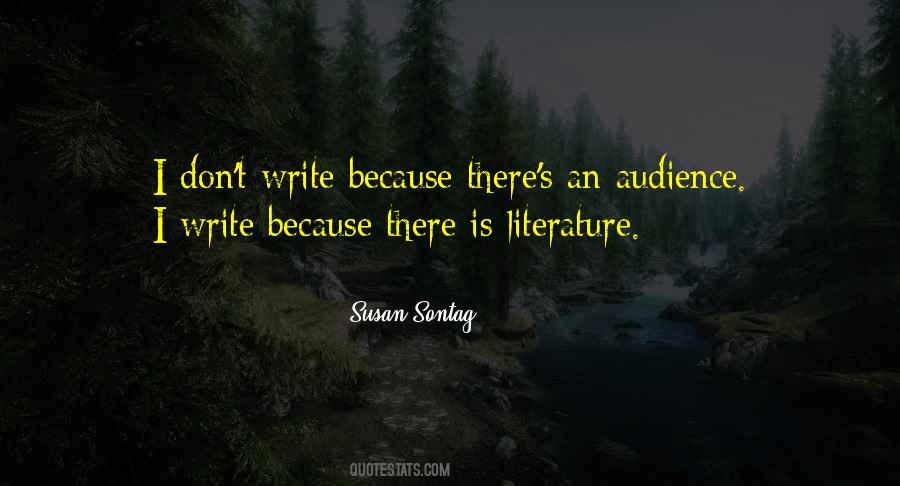 Quotes About Audience Writing #344657