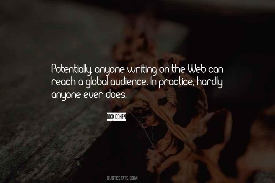 Quotes About Audience Writing #439948