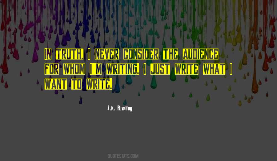 Quotes About Audience Writing #479907