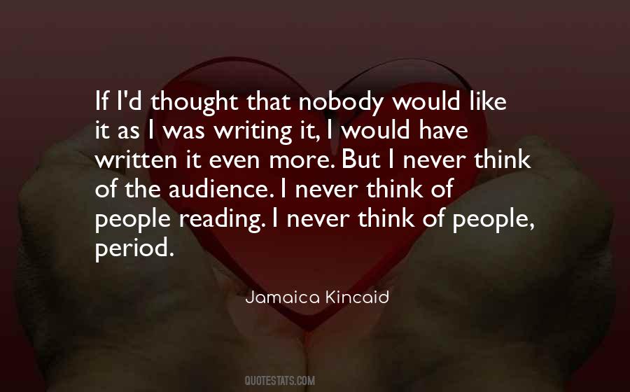 Quotes About Audience Writing #487916