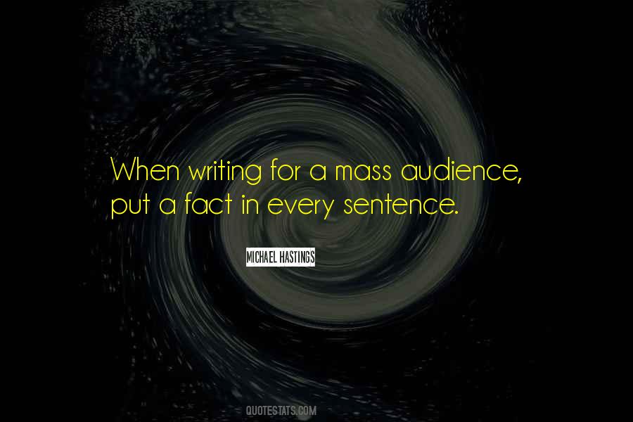 Quotes About Audience Writing #748717