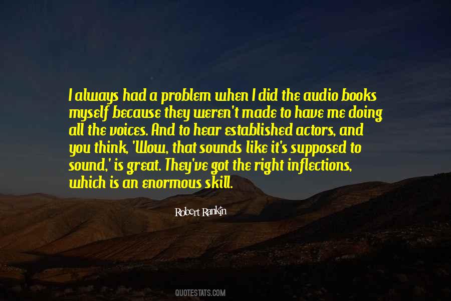 Quotes About Audio Books #1188434