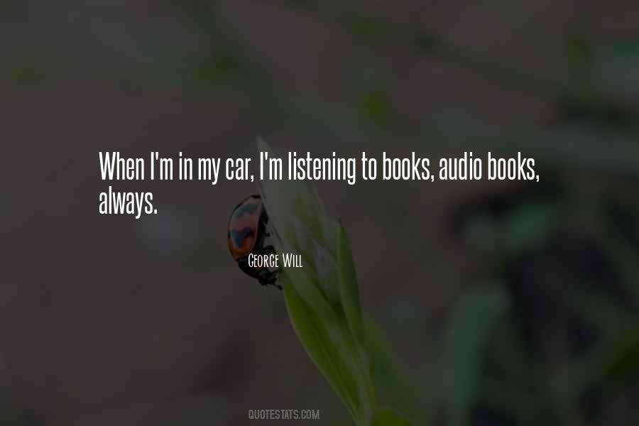 Quotes About Audio Books #1455055