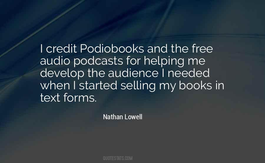 Quotes About Audio Books #696193