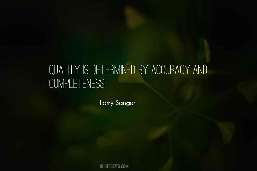 Sanger's Quotes #1537600