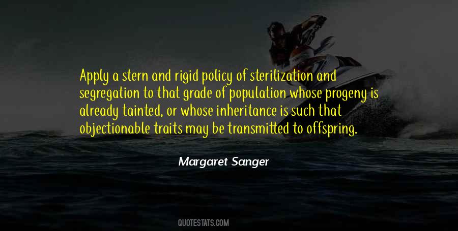 Sanger's Quotes #1556961