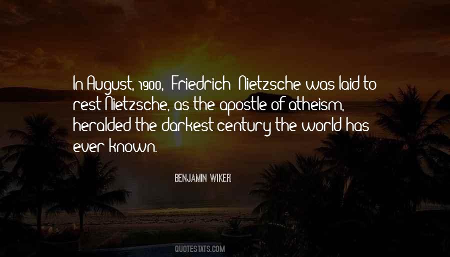Quotes About Friedrich Nietzsche #302007