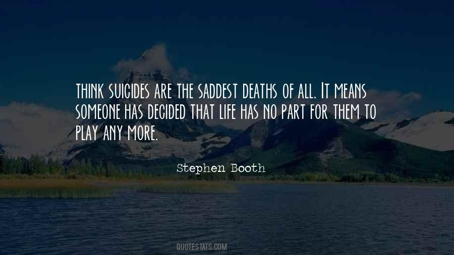 Quotes About Suicides #1783788