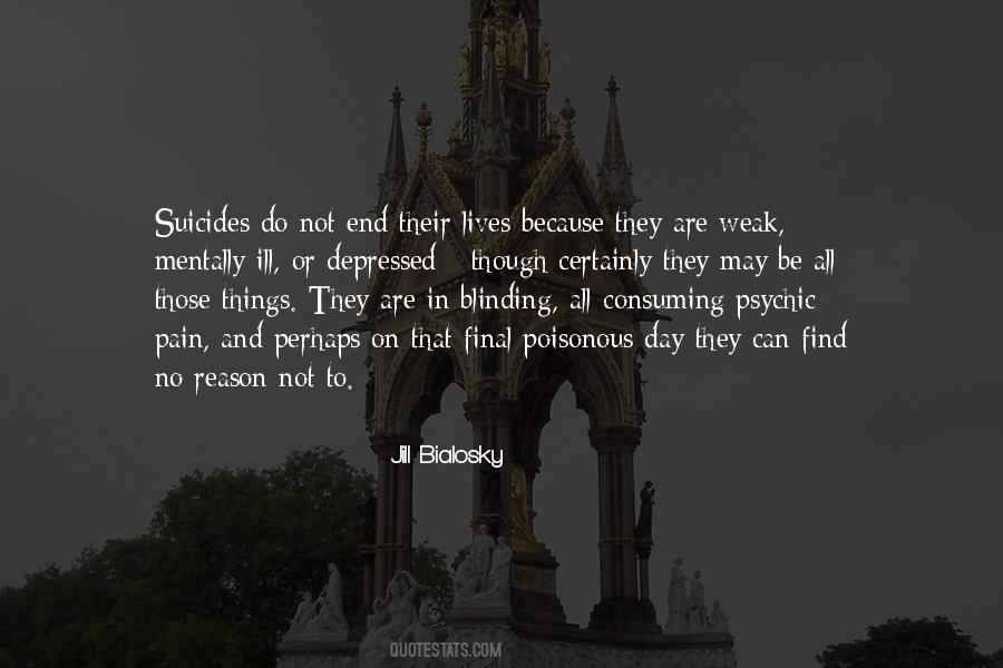 Quotes About Suicides #282582