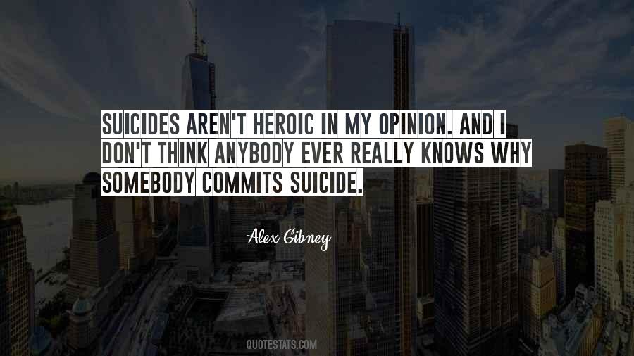 Quotes About Suicides #945730