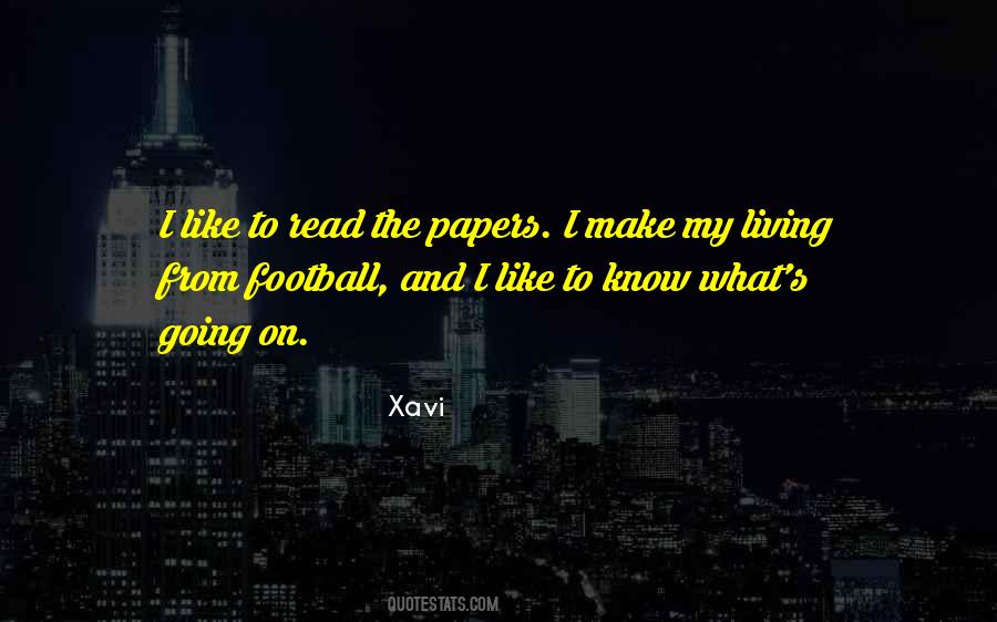 Quotes About Xavi #627852