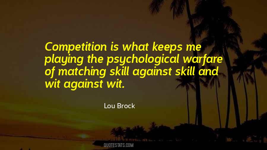 Quotes About Lou Brock #1122582