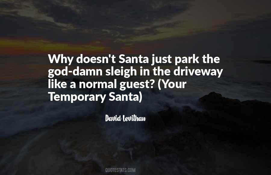 Santa Sleigh Quotes #1373649