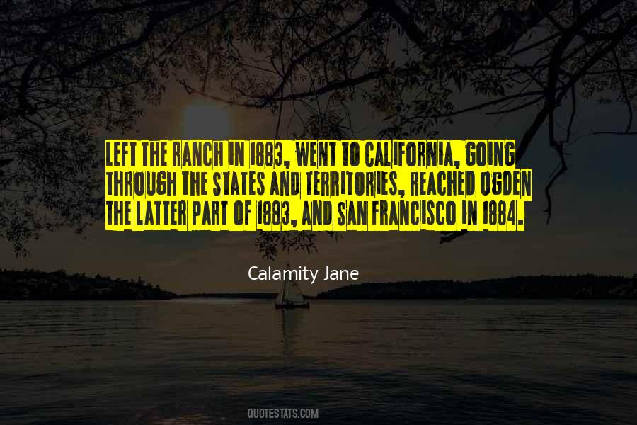 Quotes About Calamity Jane #1217774
