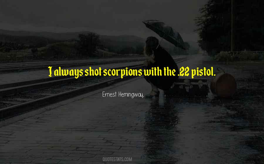 Quotes About Scorpions #1648443