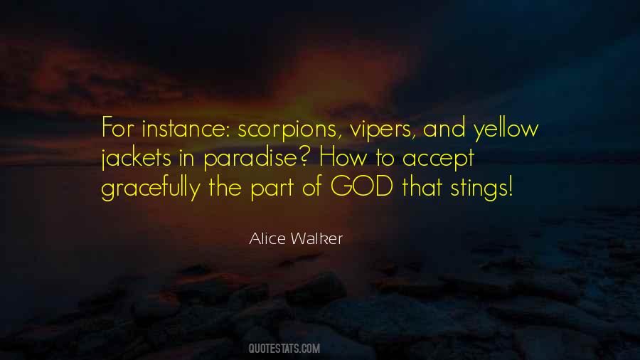 Quotes About Scorpions #436349
