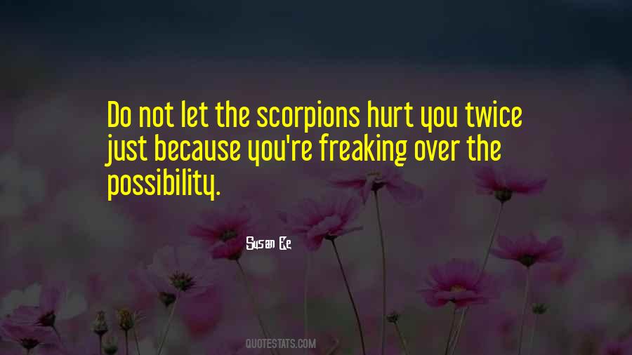 Quotes About Scorpions #807485