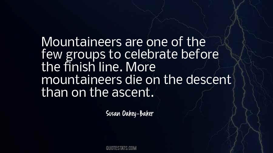 Quotes About Mountaineers #42586