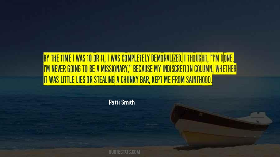 Quotes About Patti Smith #193413