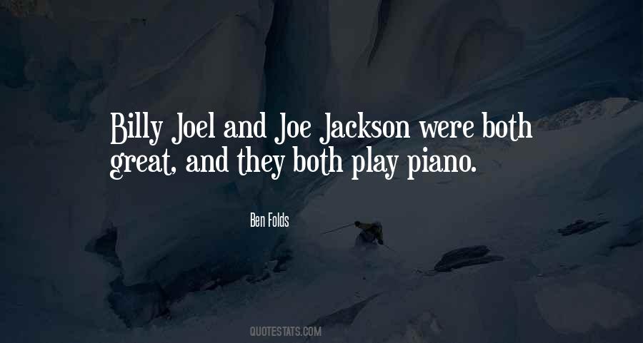 Quotes About Billy Joel #141