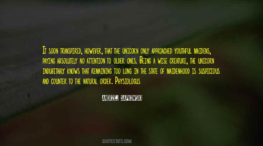 Sapkowski Quotes #592472