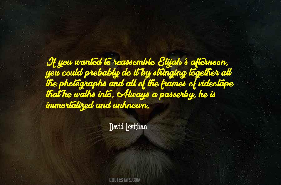 Quotes About Elijah #488323