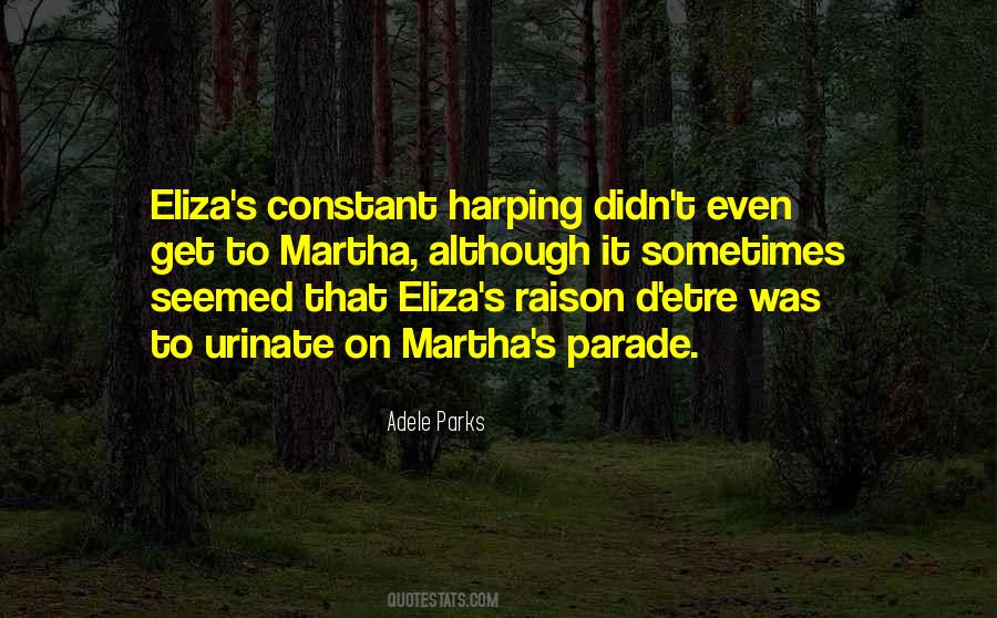 Quotes About Eliza #1055853