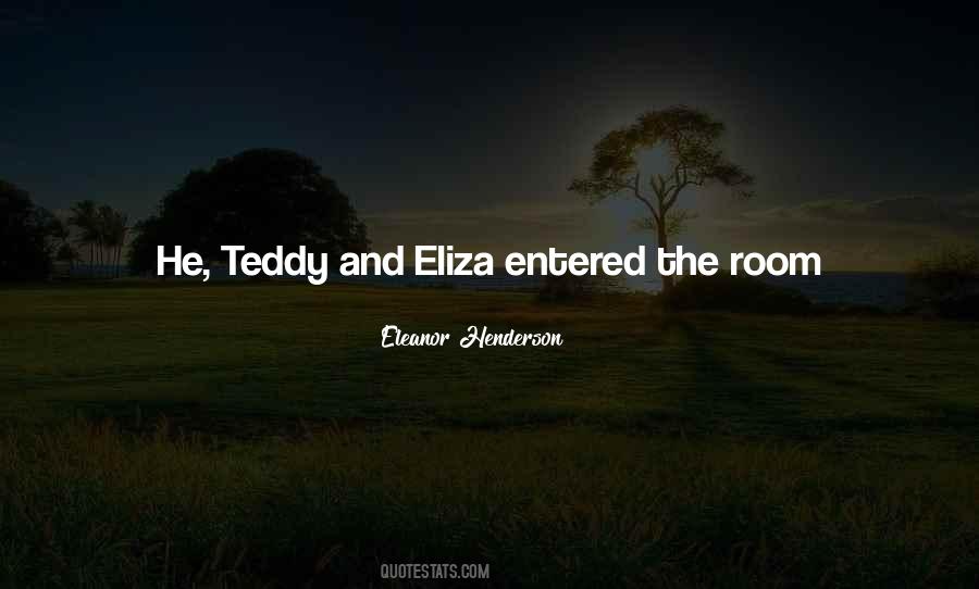 Quotes About Eliza #1187824