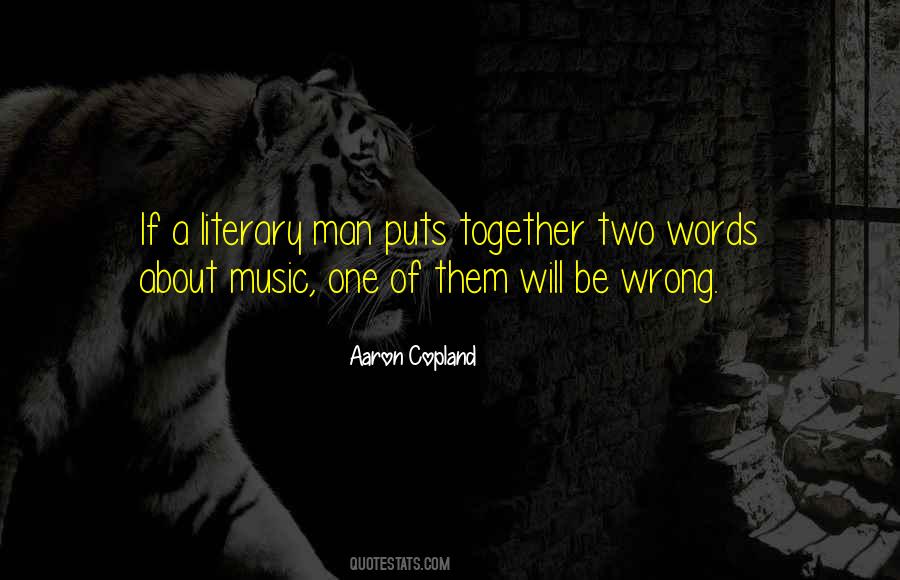 Quotes About Aaron Copland #1613681