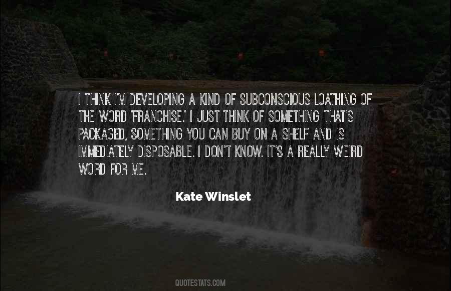 Quotes About Kate Winslet #250169