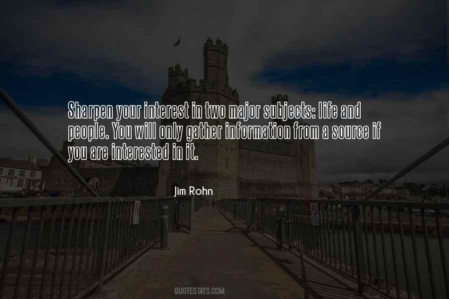 Quotes About Jim Rohn #209642