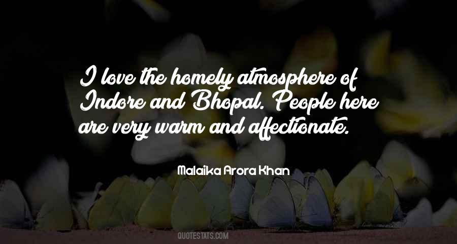 Quotes About Atmosphere Love #1322809