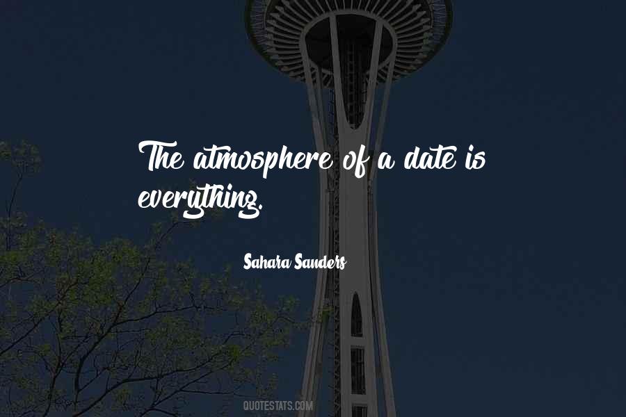 Quotes About Atmosphere Love #699345