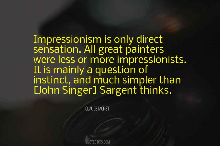 Sargent Quotes #260276