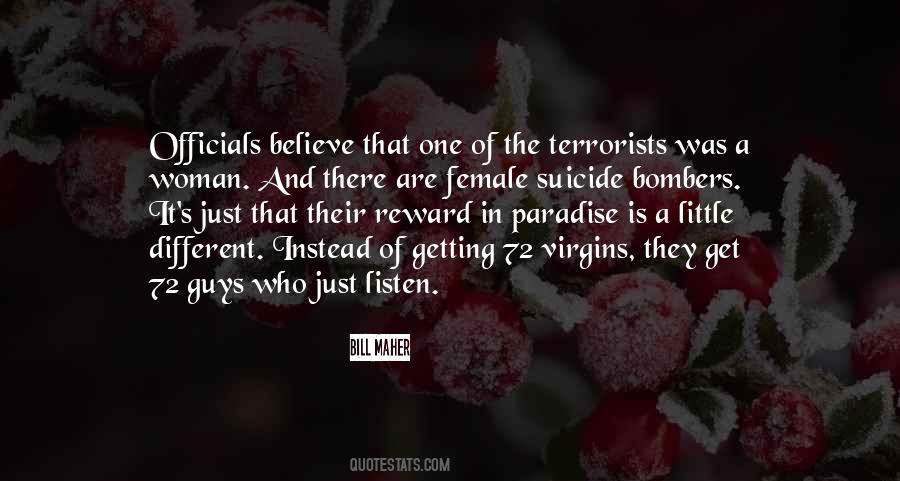 Quotes About Suicide Bombers #1350960