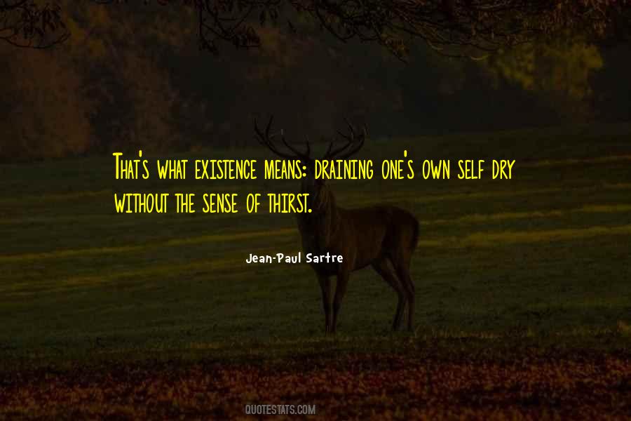 Sartre Jean Paul Quotes #207701
