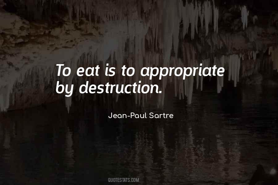 Sartre Jean Paul Quotes #263452