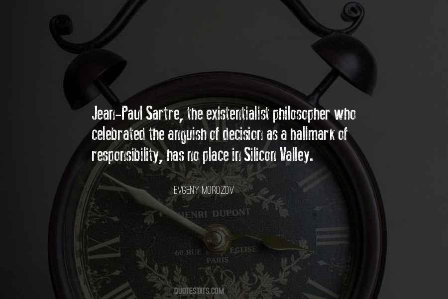 Sartre Jean Paul Quotes #278666