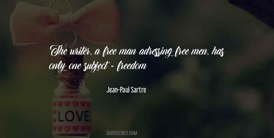 Sartre Jean Paul Quotes #98884